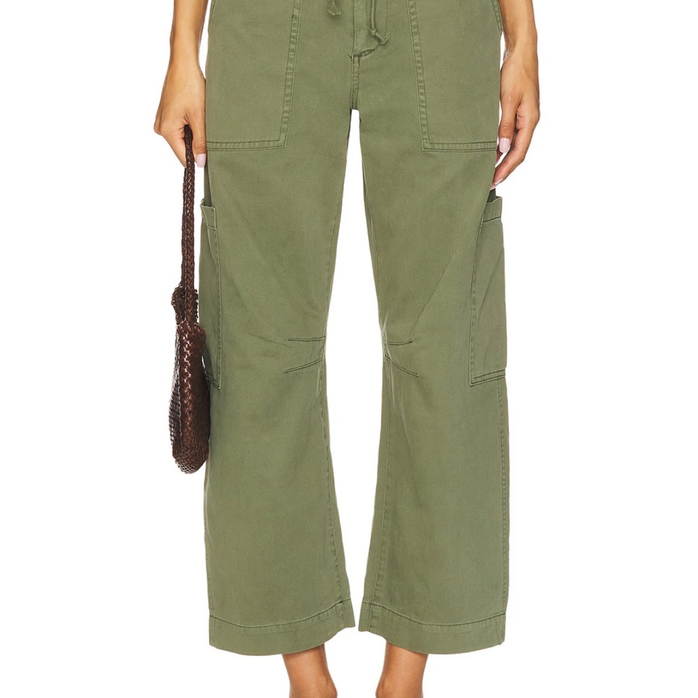 Pistola Sabrina Curved Utility Pants in Meadow